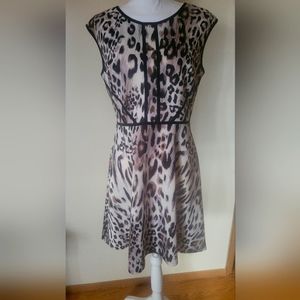 Leopard print dress